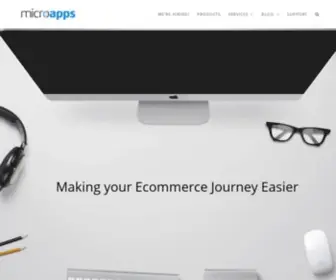 Microapps.com( making your ecommerce journey easier) Screenshot