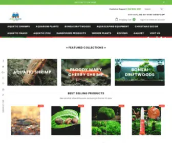 Microaquaticshop.com.au(Aquarium Supplies Online Australia) Screenshot