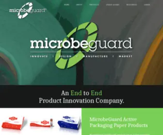 Microbeguard.com(MicrobeGuard Corporation) Screenshot