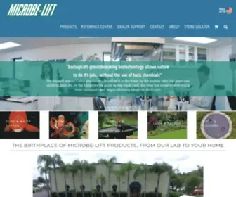 Microbelift.com(Solving Environmental Problems NATURALLY Since 1976) Screenshot