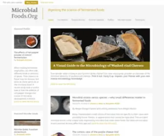 Microbialfoods.org(Microbial Foods) Screenshot