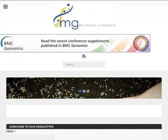 Microbialgenome.org(Microbial Genomics) Screenshot