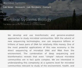 Microbial.systems(Microbial Systems Biology) Screenshot