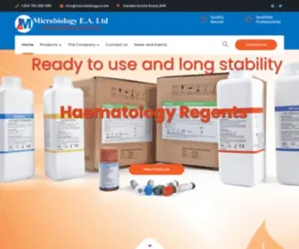 Microbiology.co.ke(Microbiology East Africa) Screenshot