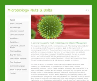 Microbiologynutsandbolts.co.uk(Microbiology Nuts & Bolts) Screenshot