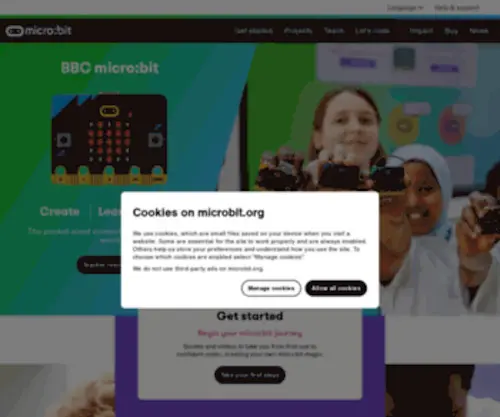 Microbit.co.uk(The BBC micro:bit) Screenshot