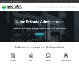 Microbit.com(Infraestructura Dedicada & Nube Privada) Screenshot