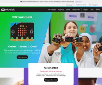 Microbit.org(The BBC micro:bit) Screenshot