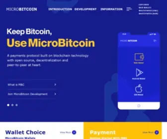 Microbitcoin.org(MicroBitcoin (MBC)) Screenshot