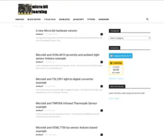 Microbitlearning.com(Microbit learning) Screenshot