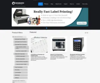 Microboards.co.uk(CD Duplicators & CD Printers) Screenshot