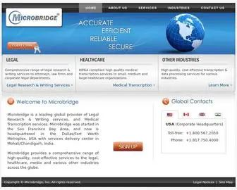 Microbridge.com(Legal Research & Writing) Screenshot