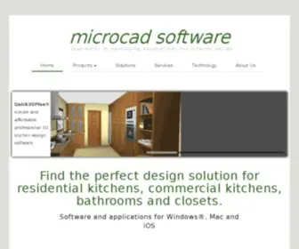 Microcadsoftware.com(Microcad Software) Screenshot