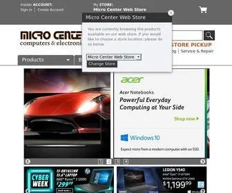 Microcenter.com(Micro Center) Screenshot