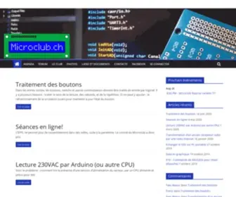 Microclub.ch(Le plus ancien club informatique de suisse romande) Screenshot