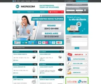 Microcom.com.ar(MICROCOM ARGENTINA) Screenshot