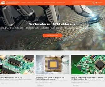 Microcontrollers-Chip.com(Providing IC Electronic Components) Screenshot