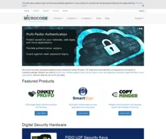 Microcosm.com(Digital Security Specialists) Screenshot