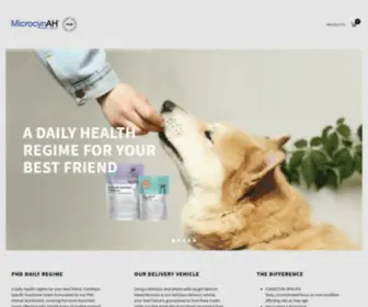 MicrocynpHD.com(MicrocynAH®) Screenshot