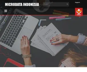 Microdataindonesia.co.id(Microdata Indonesia) Screenshot