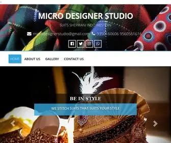 Microdesignerstudio.in(Micro Designer Studio) Screenshot