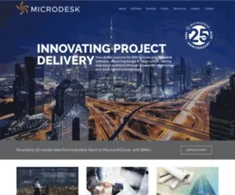 Microdesk.com(AEC Consulting) Screenshot