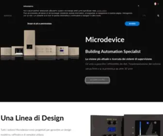 Microdevice.com(Building automation system) Screenshot