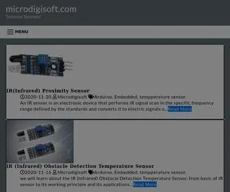 Microdigisoft.com(Tutorials and Projects) Screenshot