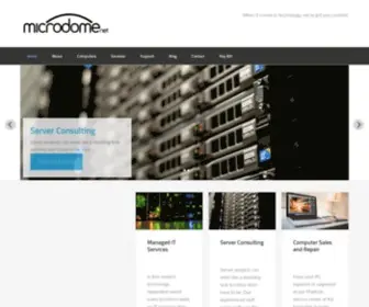 Microdome.net(When it comes to technology) Screenshot