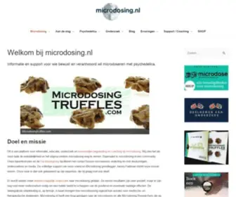 Microdosing.nl(Microdosing Institute) Screenshot