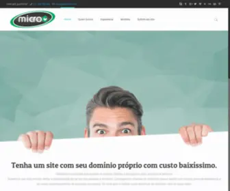 Microe.com.br(BeOnePage) Screenshot