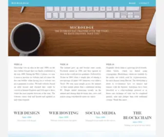 Microedge.co.uk(Web designers uk) Screenshot