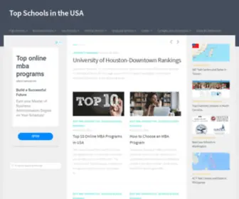Microedu.com(A complete list and rankings of top college) Screenshot