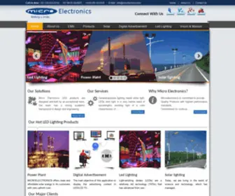 Microelectrons.com(Micro electronics) Screenshot