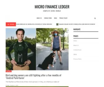 Microfinanceledger.com(Microfinanceledger) Screenshot