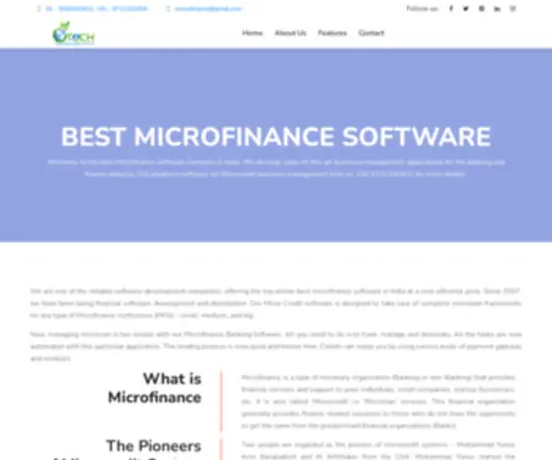 Microfinancesoftware.co.in(Administrative Quarantine) Screenshot