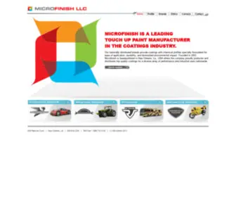 Microfinishllc.com(Microfinish LLC) Screenshot