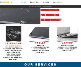 Microfix24.com(Cellphone repair) Screenshot