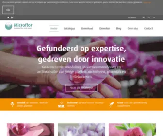 Microflor.be(Microflor) Screenshot