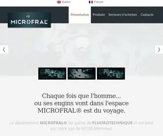 Microfral.fr(MICROFRAL 100/200) Screenshot