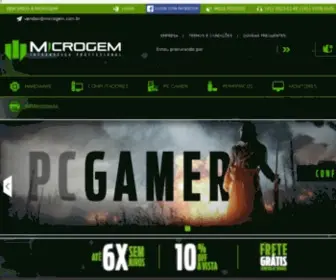 Microgem.com.br(Microgem Informática) Screenshot