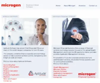 Microgen.co.uk(TrustQuay) Screenshot