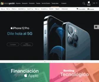 Microgestio.com(Tiendas Apple y Servicio Técnico Autorizado) Screenshot