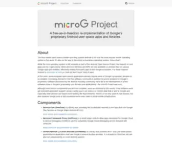 Microg.org(Microg project) Screenshot