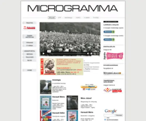 Microgramma.eu(MICROGRAMMA LEFT LEFT LEFT) Screenshot