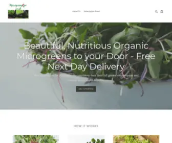 Microgreensrgo.co.uk(The Freshest Nutritious Microgreens to your door) Screenshot