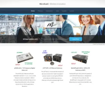 Microhardcorp.com(Wireless Innovation) Screenshot
