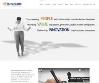 Microhealthllc.com(MicroHealth) Screenshot