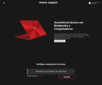 Microimport.com.br(Micro Import) Screenshot