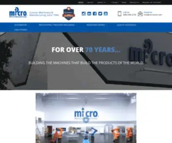 Microinst.com(Micro Instrument Corp) Screenshot